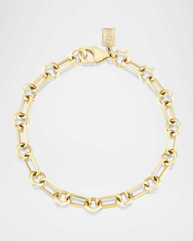 14K Yellow Gold Small Soho Chain Bracelet